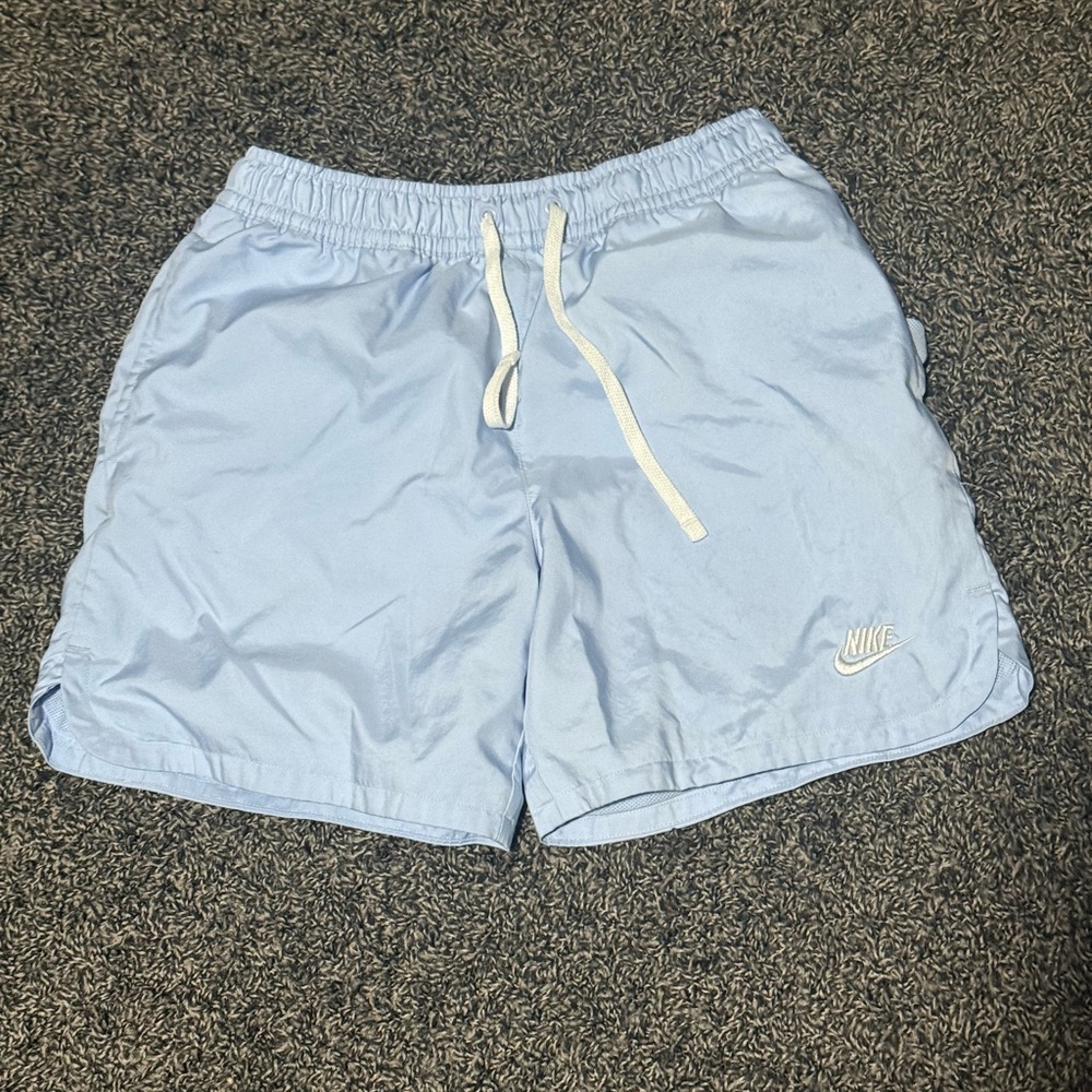 Nike Sky Blue Sports Shorts